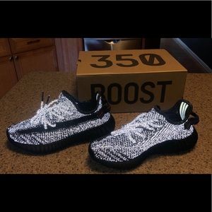 Black Reflective Yeezy